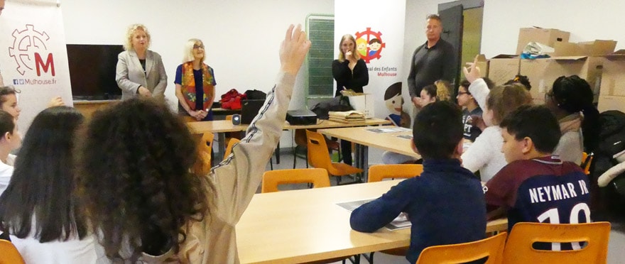 Huit candidats à l'école Pergaud pour trois sièges au Conseil municipal des enfants.