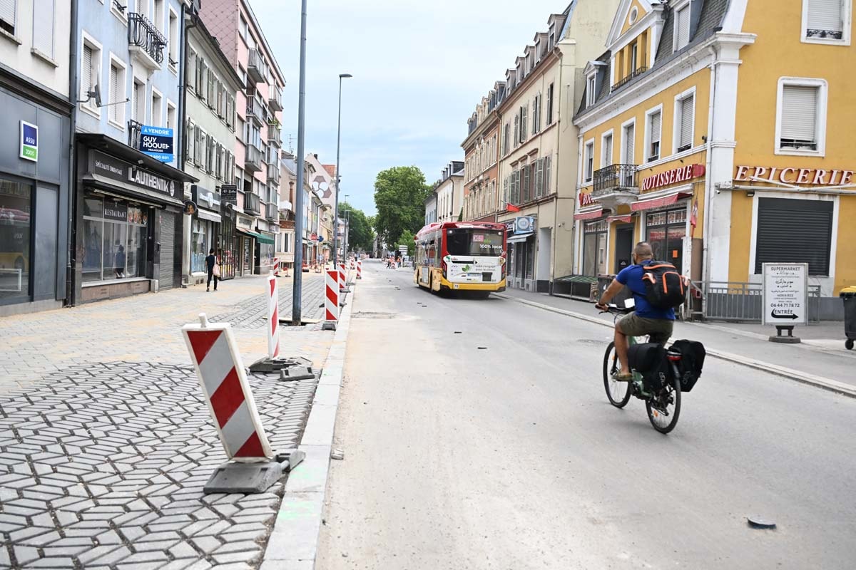 Mobilités douces : c’est déjà demain pour l’axe Briand-Franklin, fermé à la circulation de transit