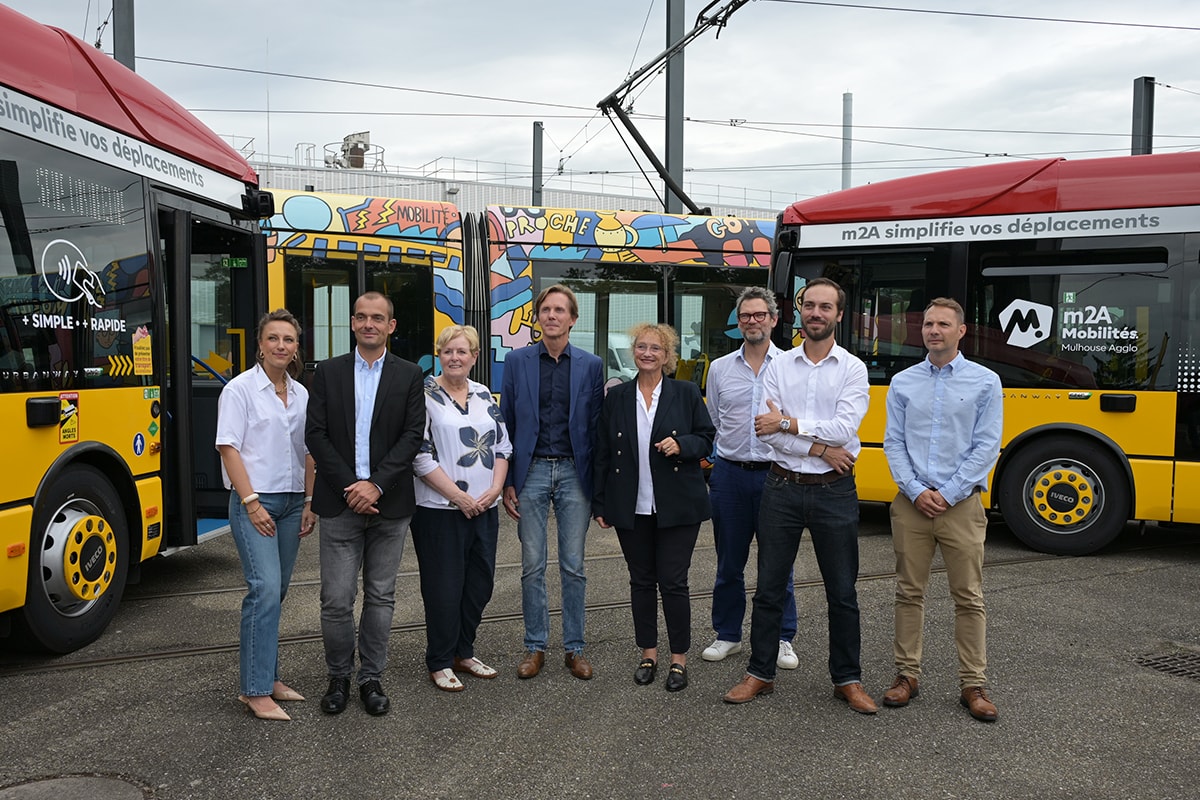 Elues, dirigeants, techniciens et prestataires ont présenté les nouveautés de la rentrée en matière de transports.
