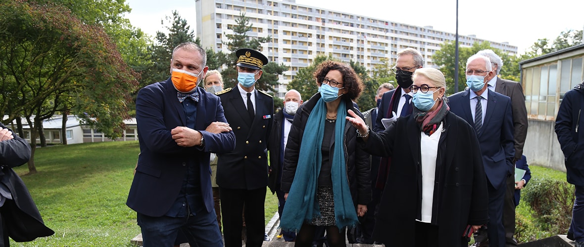 La ministre du Logement en visite à Mulhouse
