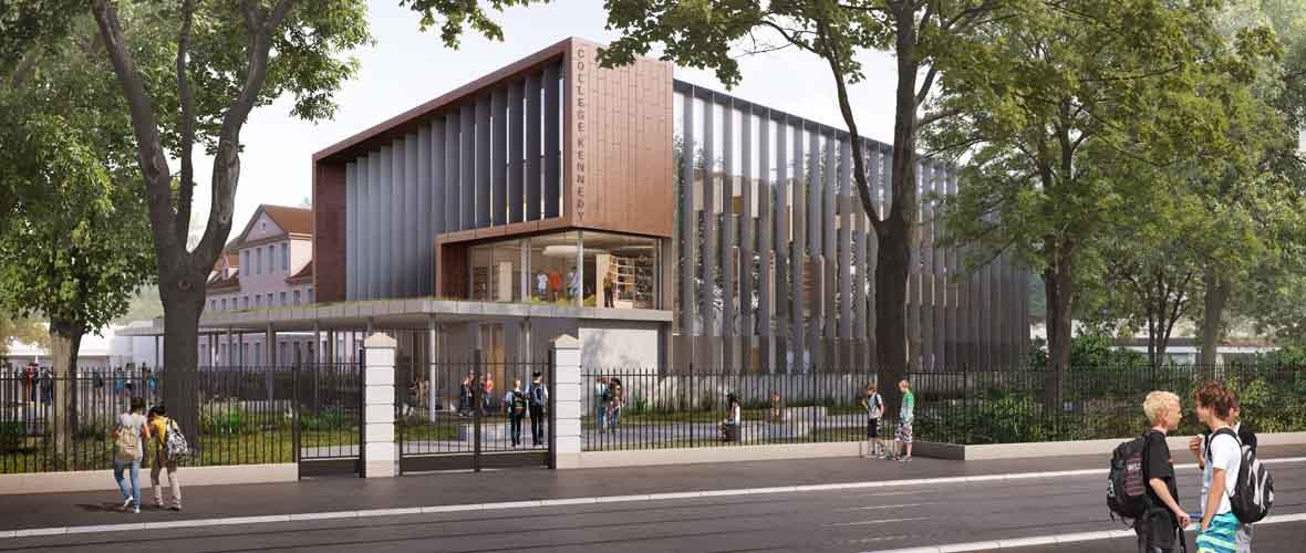 Rentrée des collèges : l’extension-restructuration du Kennedy donne le ton