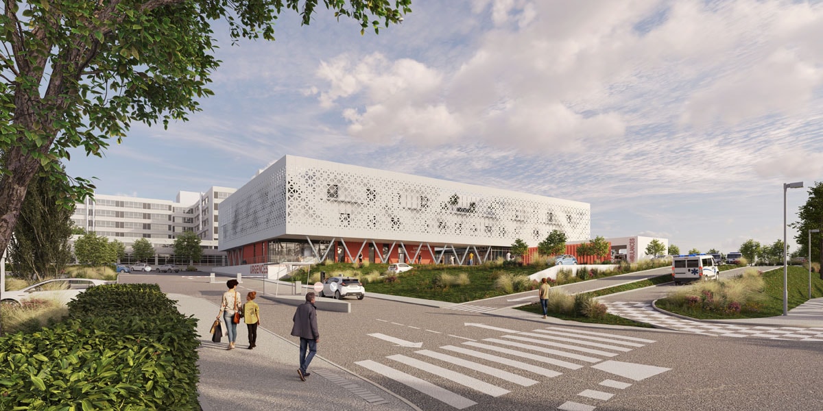 Nouveau bâtiment des Urgences du GHRMSA : c’est pour 2028 !