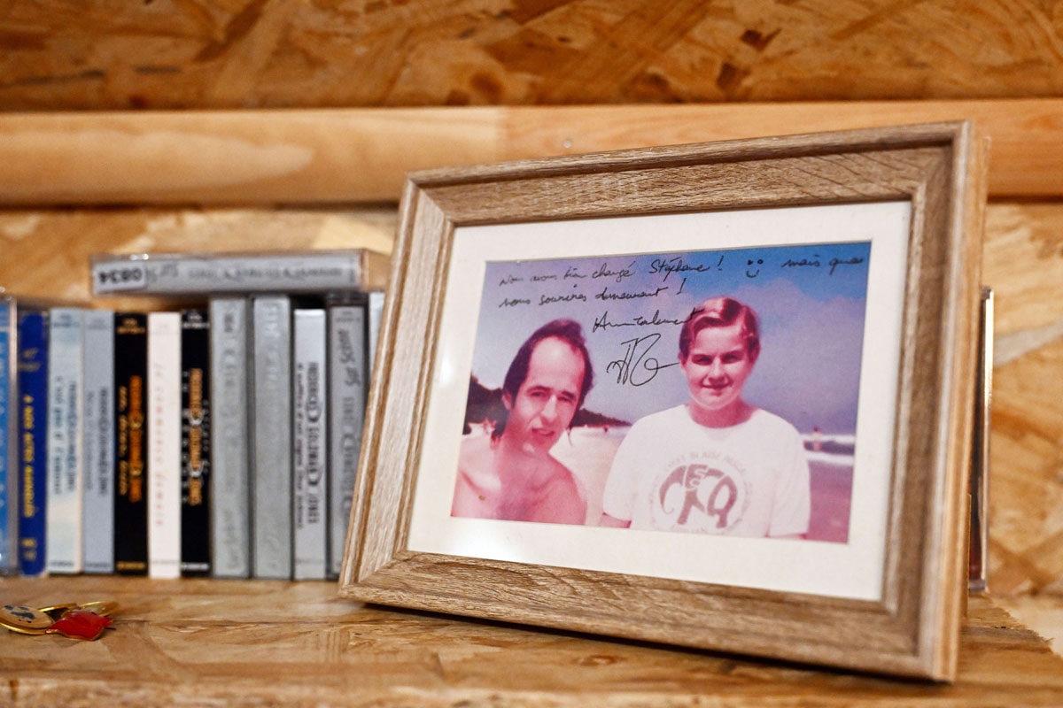 1988, première rencontre de Stéphane Monfort avec Jean-Jacques Goldman, à Abidjan.