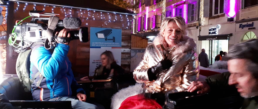 En tournage ce week-end, l'émission de France 2 "Affaire conclue" avec Sophie Davant.