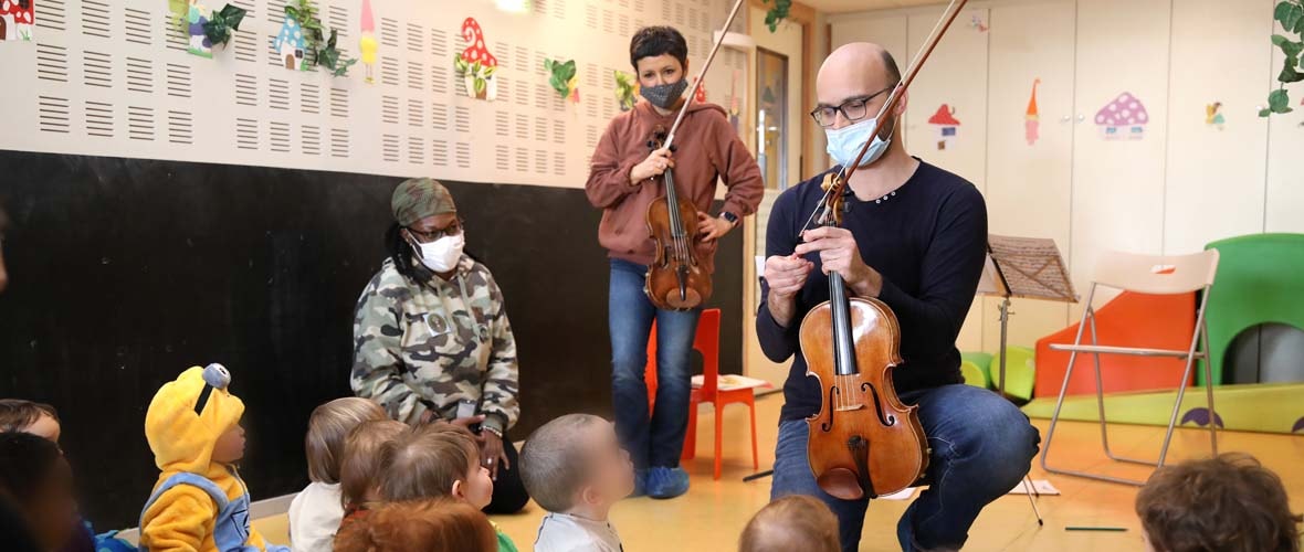 L’Orchestre symphonique de Mulhouse, c’est aussi pour les pitchouns !