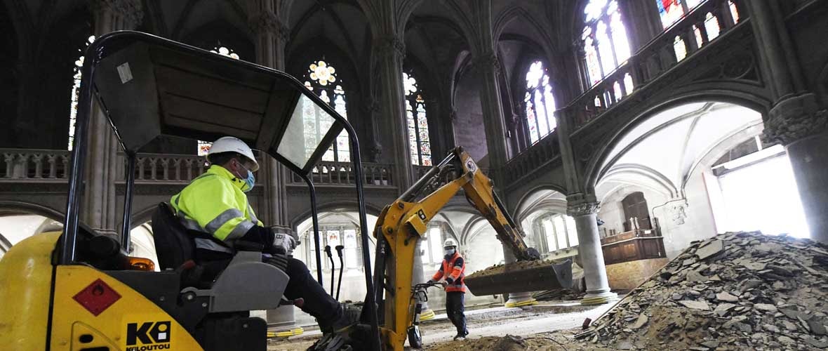 Temple Saint-Etienne : après les travaux extérieurs, l’intérieur !