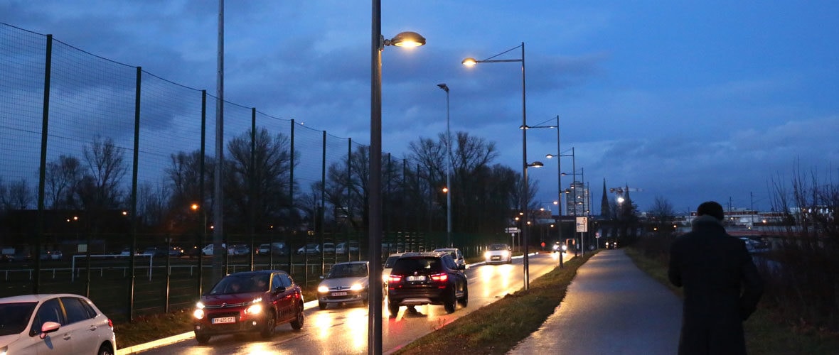 Mulhouse-Brunstatt : lumière sur le chemin des Cordiers et la rue Pierre de Coubertin