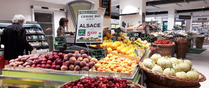 Les Halles Nature ont ouvert sur 500 m², rue des Maréchaux.