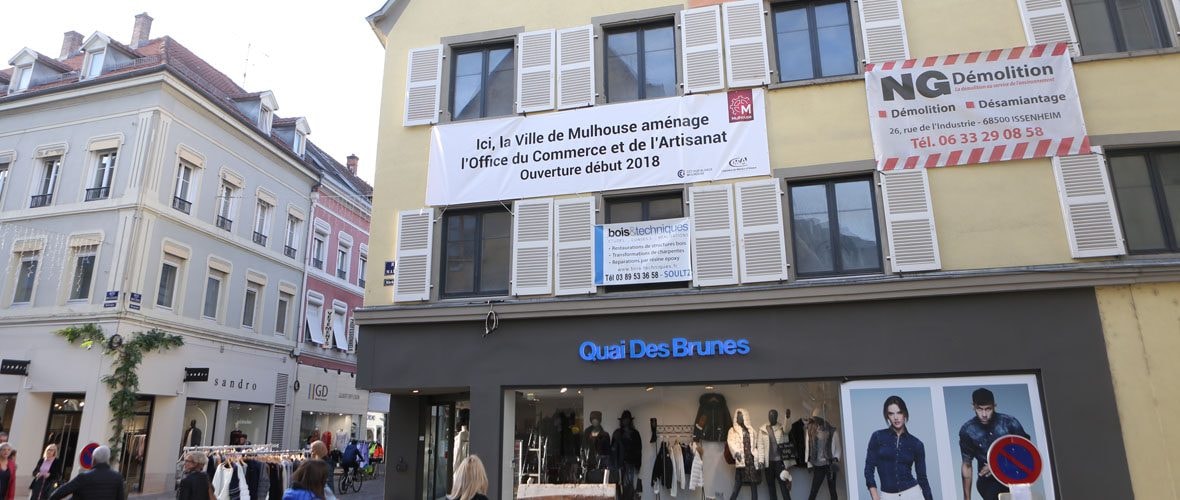 Un bâtiment totem pour le commerce et l’artisanat