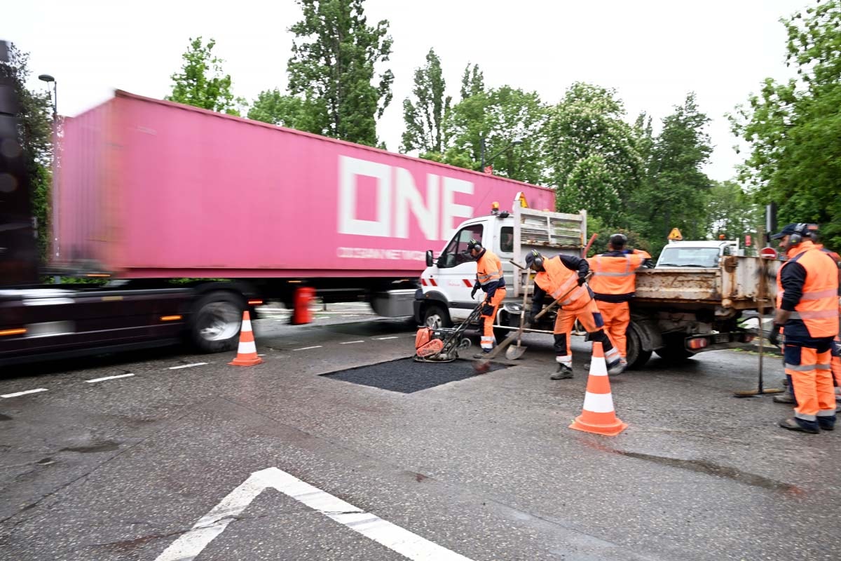 Les travaux se poursuivront jusqu'à l'été. 