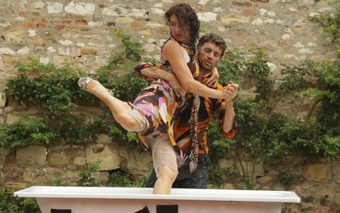 La Cie Toque de Tango avec « Ça baigne pour toi » en clôture de festival.