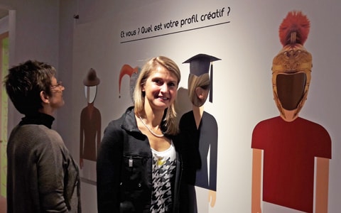 La Maison de l'entrepreneur accueille une exposition créative et participative.