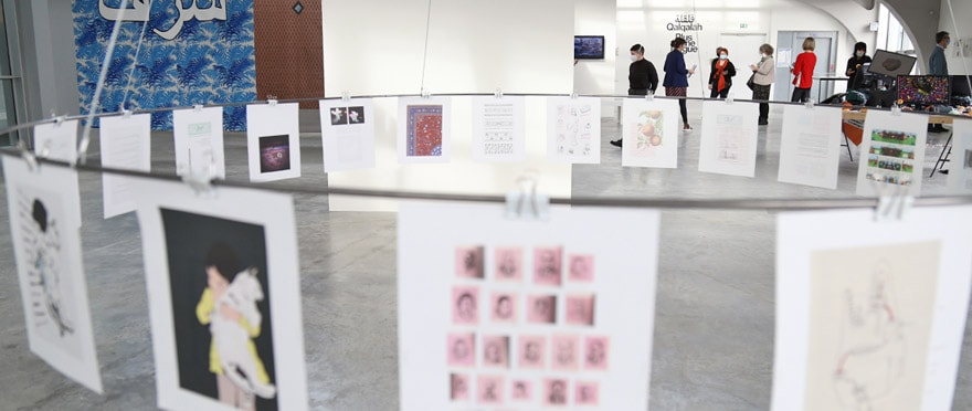 "Qalqalah : plus d’une langue", jusqu'au 22 mai à La Kunsthalle.