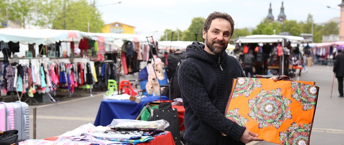 Redécouvrir le marché, versant mercerie