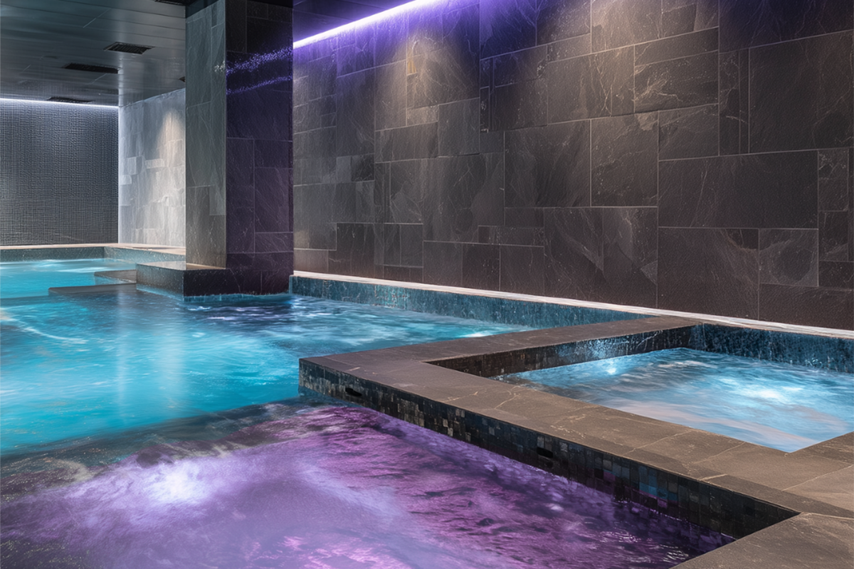 Le futur spa de 1 500 m².