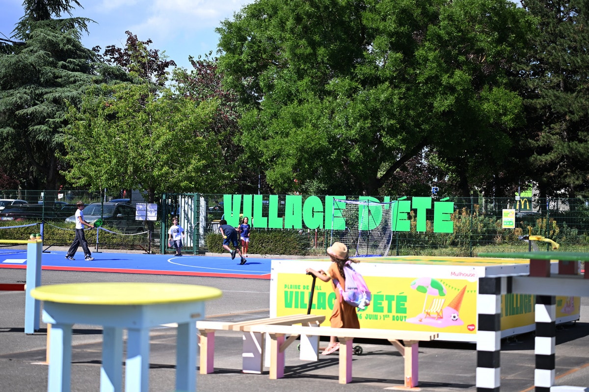 Le Village d'été, ce sont aussi des animations sportives, les après-midis.