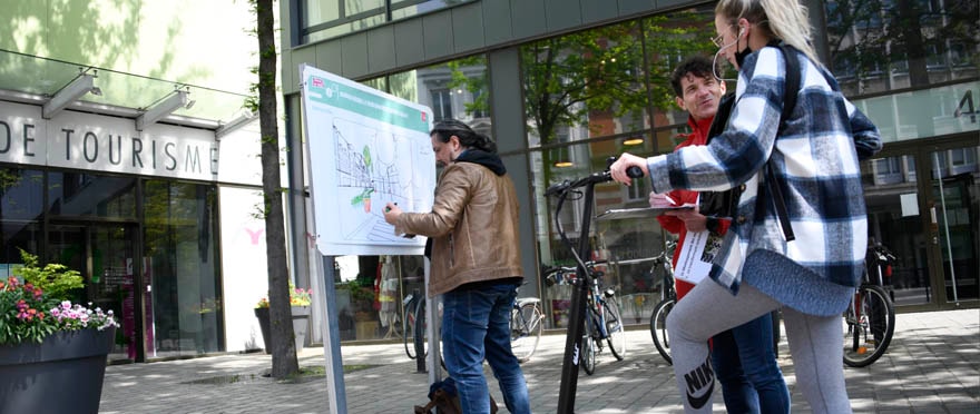Parmi les rendez-vous du jour : de la concertation autour des mobilités douces.