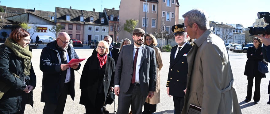 Zoom sur le traitement des commerces en rez-de-chaussée dans le secteur Briand.