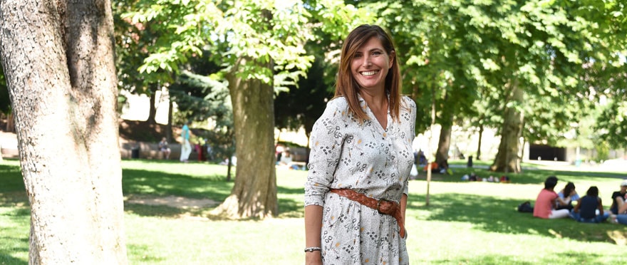 Christelle Juville Di Giuseppantonio, présidente de l'association Les Mulhousiennes.