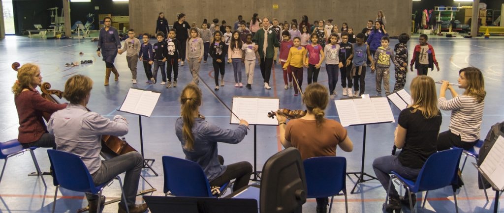 121 enfants s'engagent dans la musique pour 3 ans avec Démos
