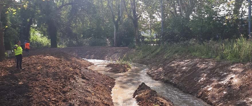 Le cours d'eau du Steinbaechlein.