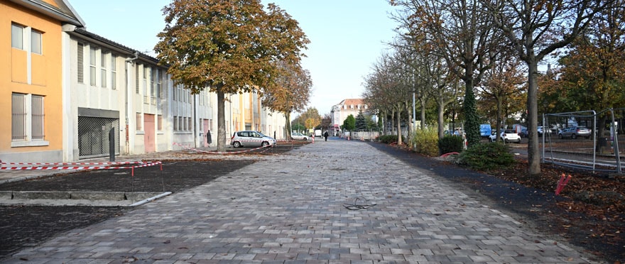 Les aménagements se poursuivent le long du Marché du Canal Couvert.