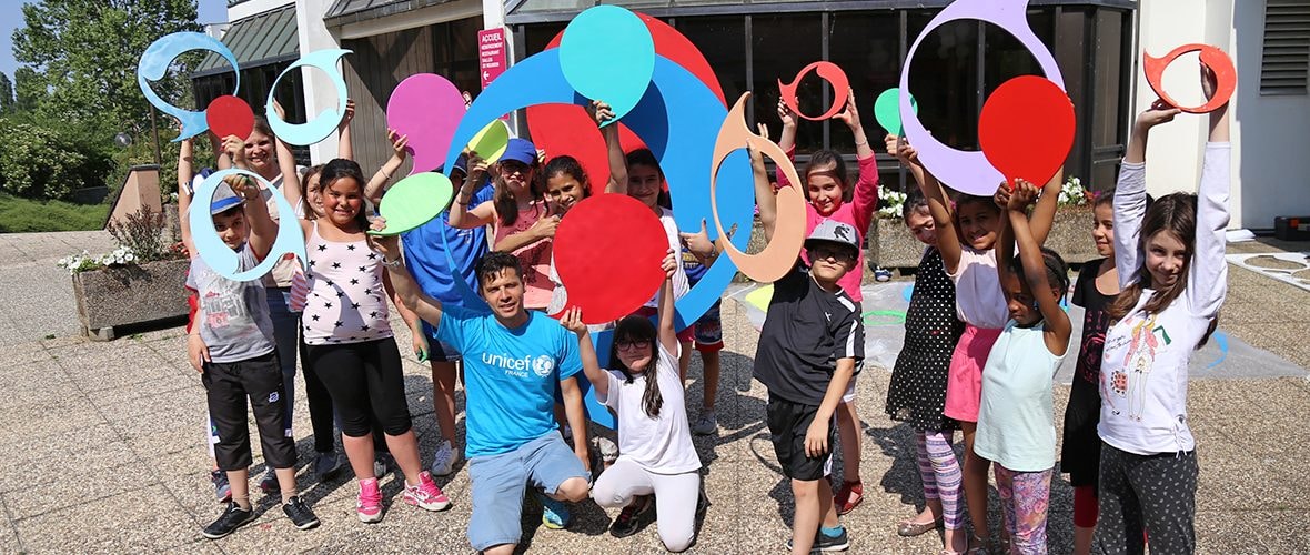 Une journée peinture et solidarité avec l’Unicef