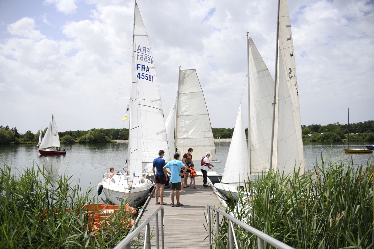 Une journée sur l’eau, avec le Club de voile de Mulhouse