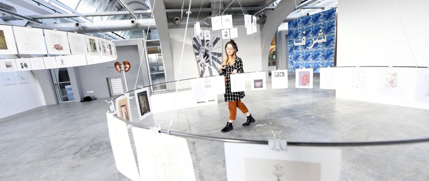 L'exposition « Qalqalah قلقلة : plus d’une langue » sera visible encore du 19 au 23 mai.