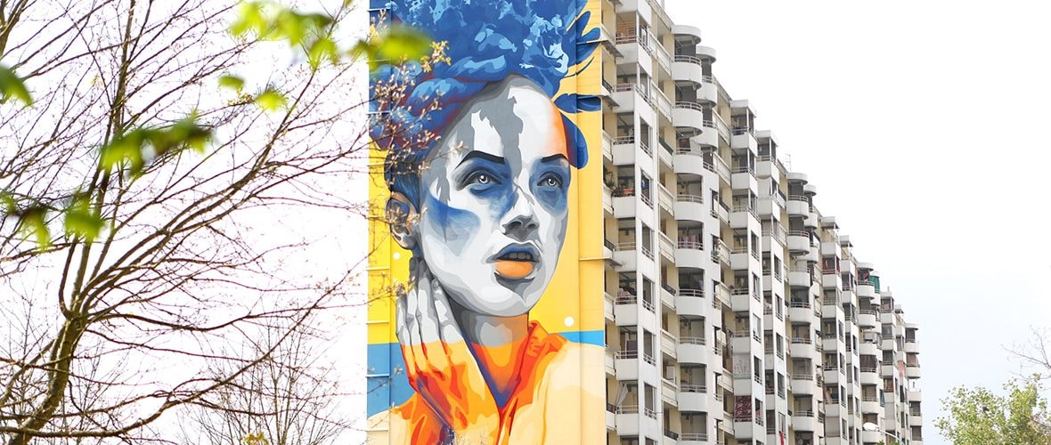 Street-art : la beauté universelle de Dourone aux Coteaux