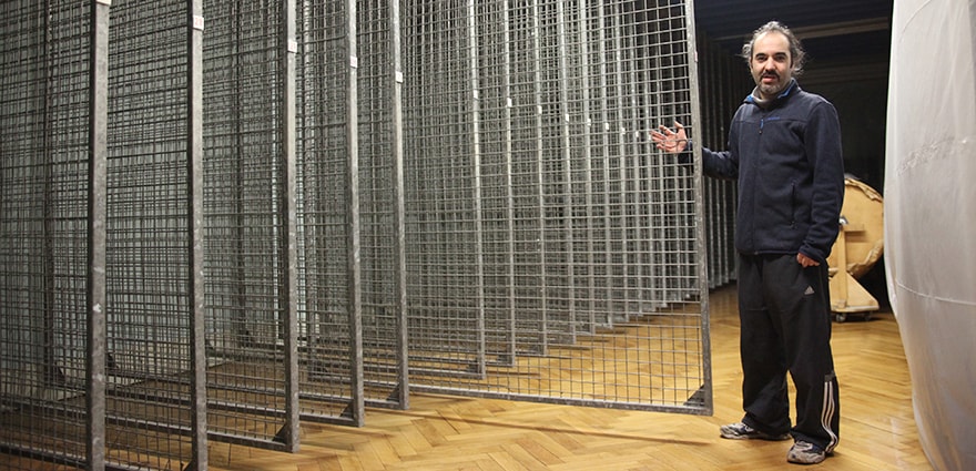 Les collections et la réserve du musée ont été déplacées pour les travaux.
