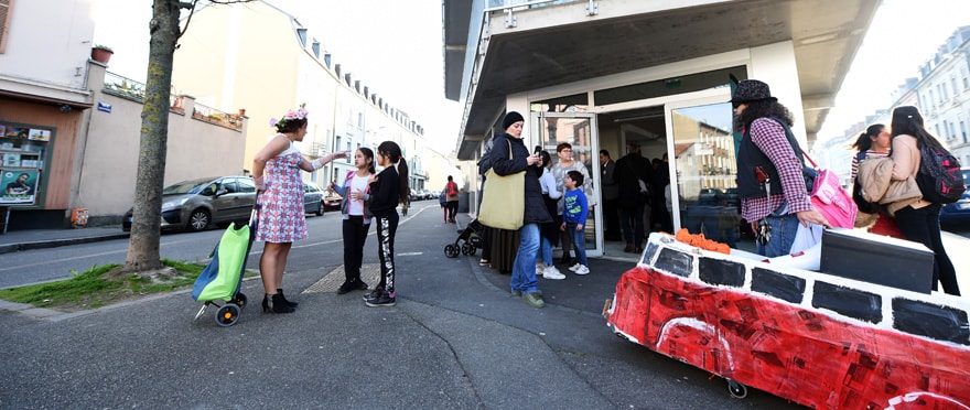 Le premier espace citoyen "Côté Veranda", a vu le jour, rue Buhler.