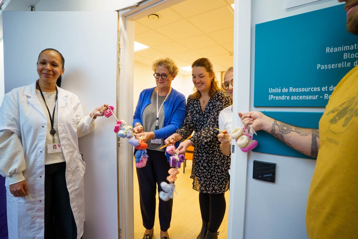 Hôpital Femme-Mère-Enfant : un « cocon » pour les parents de nouveau-nés prématurés