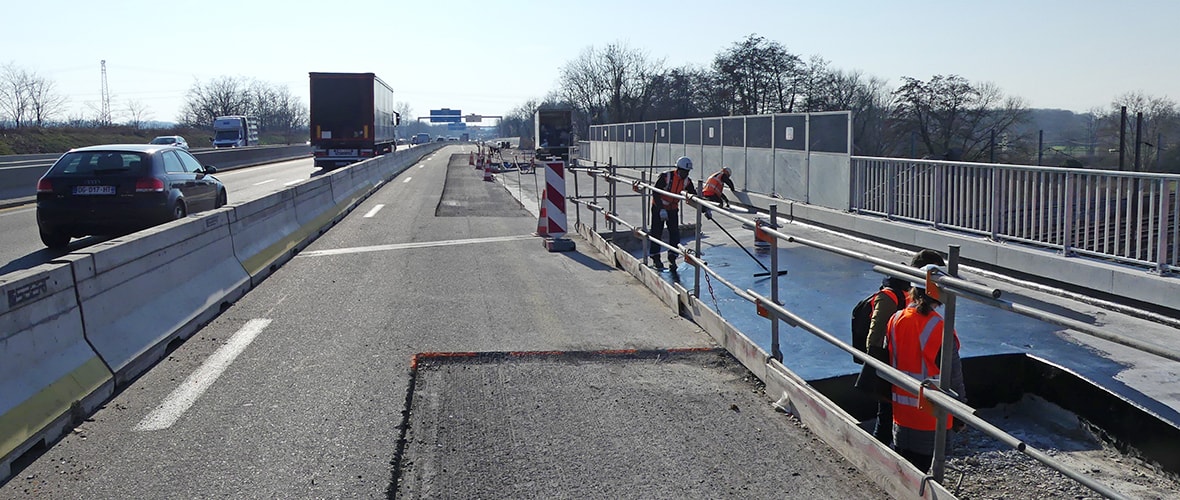 La mise à 2X3 voies de l’A36 terminée en juin