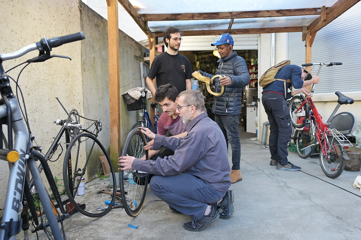 Les Poto’cyclettes : les mains dans le cambouis depuis 10 ans