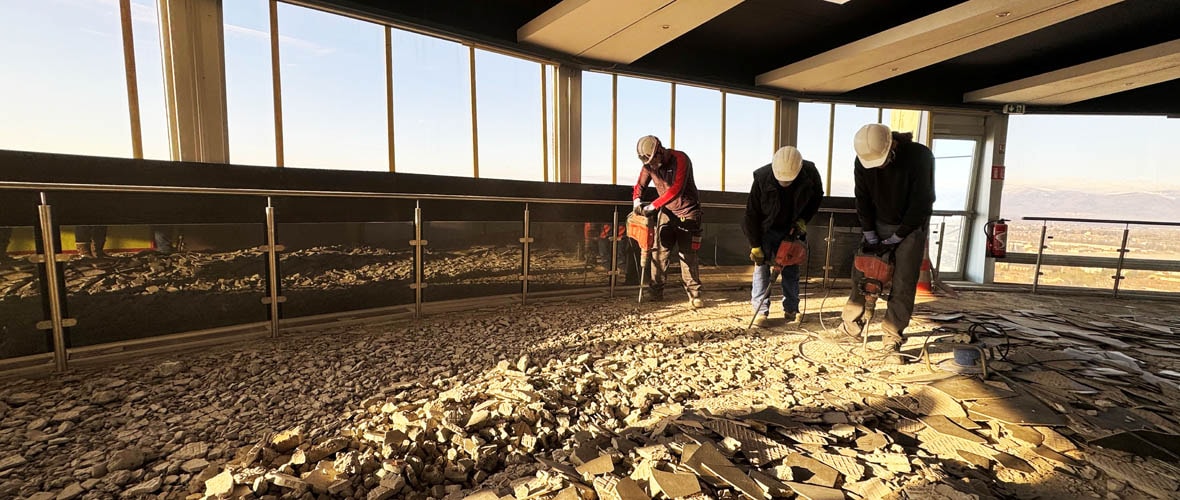 [Vidéo] Restaurant de la Tour de l'Europe : les premières images du chantier