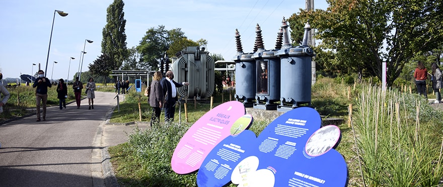 Ce week-end, plusieurs animations sont proposées dans le jardin du musée Electropolis.