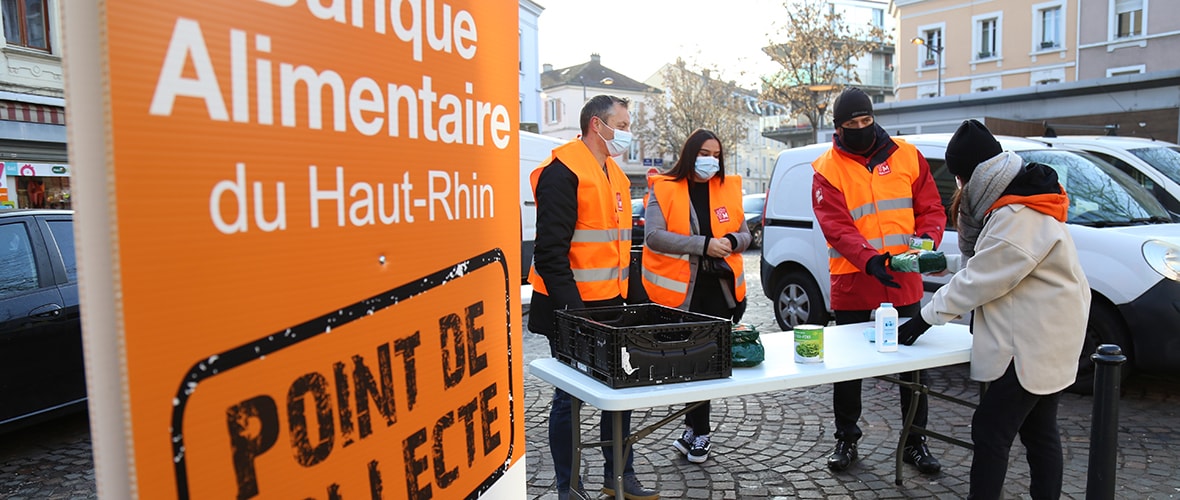Aide Banque alimentaire : une collecte itinérante dans les quartiers