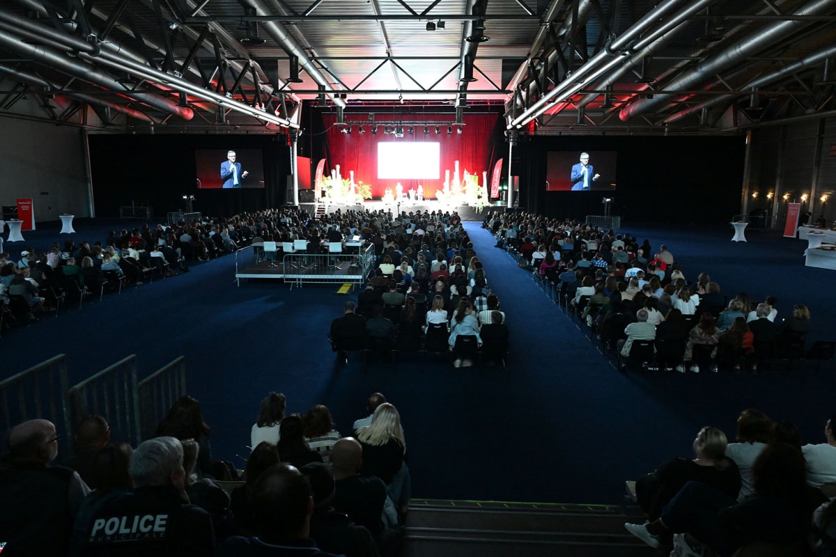 Frédéric Marquet dévoile sa vision aux 1 700 agents de la Ville de Mulhouse