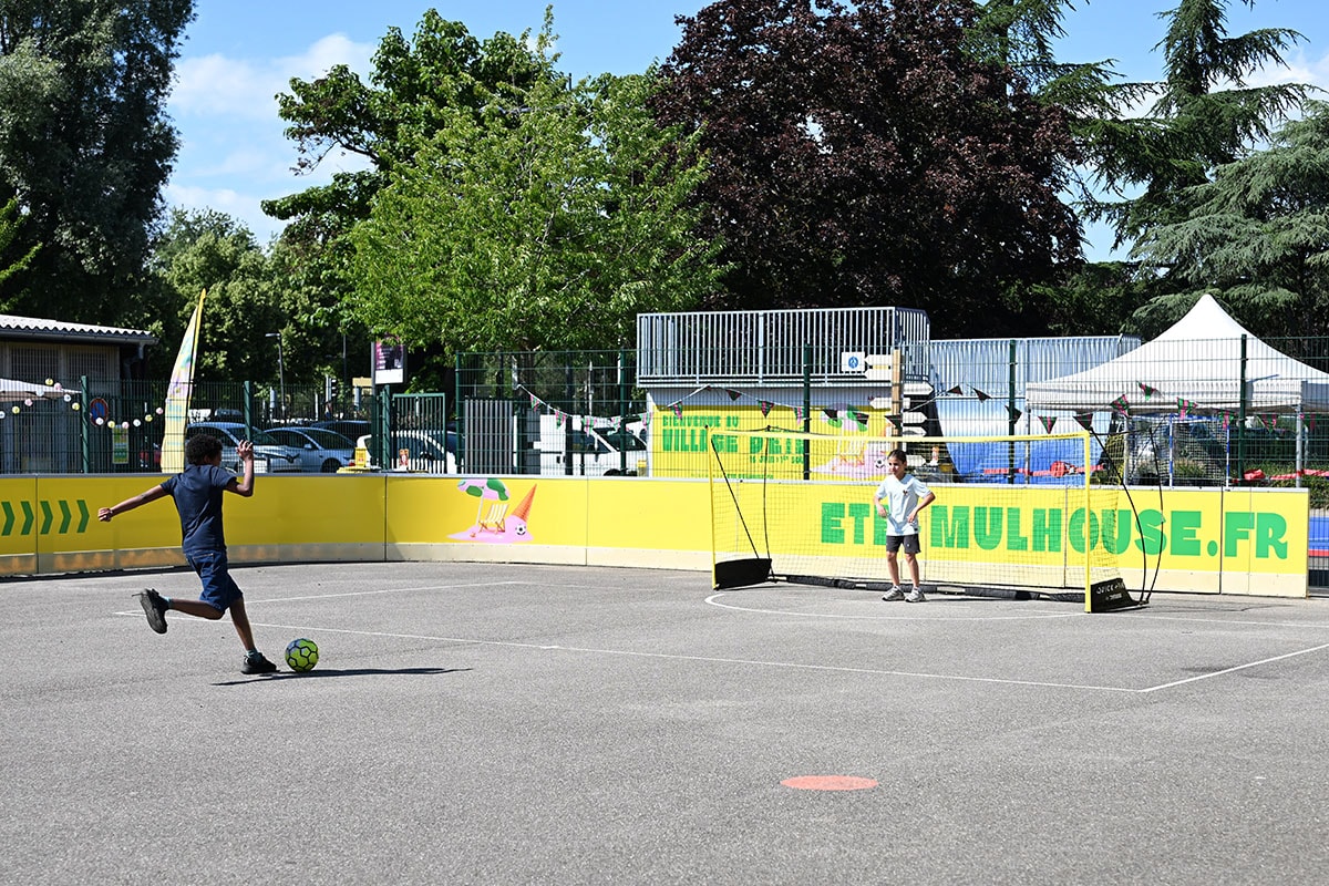 Au Village d'été aussi, le foot a la côte !