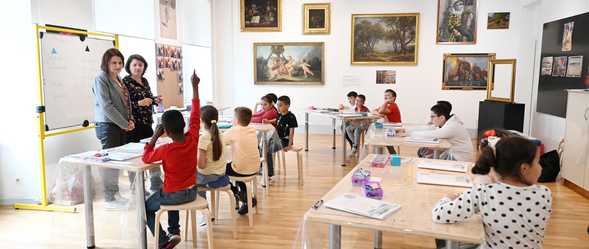 Le musée des Beaux-arts, une salle de classe trois étoiles