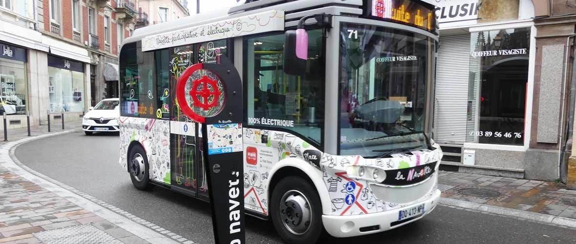 La navette électrique du centre-ville en soutien aux associations