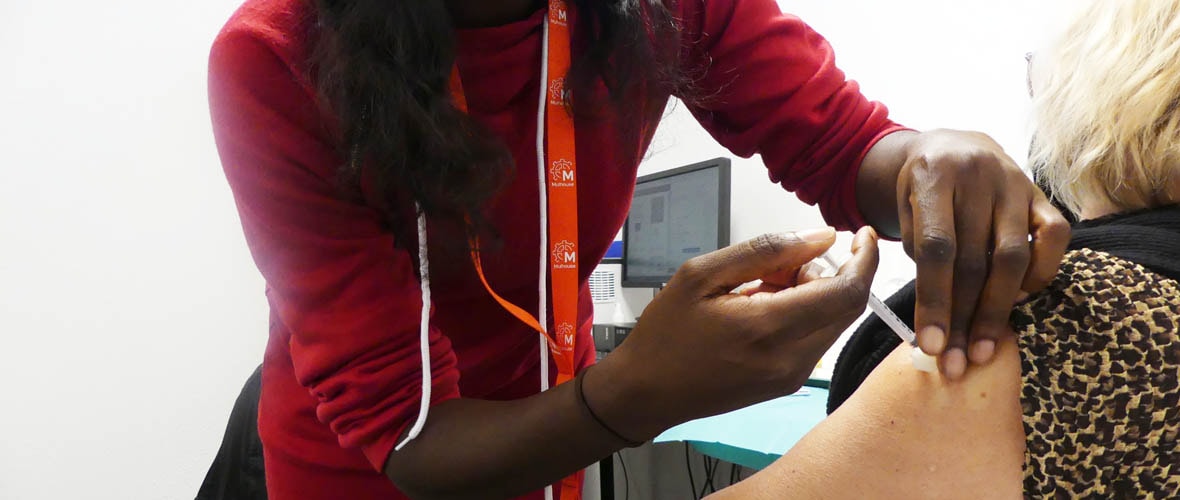 Centre de vaccination mulhousien : 1 000 créneaux supplémentaires par semaine
