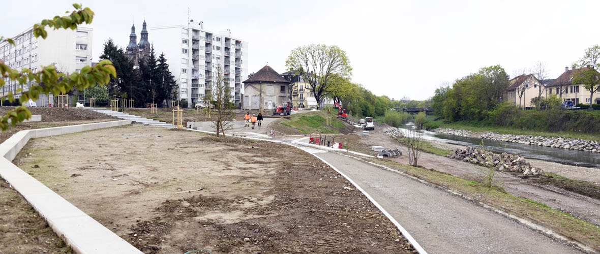 Parc des Terrasses du musée : dernière ligne droite !
