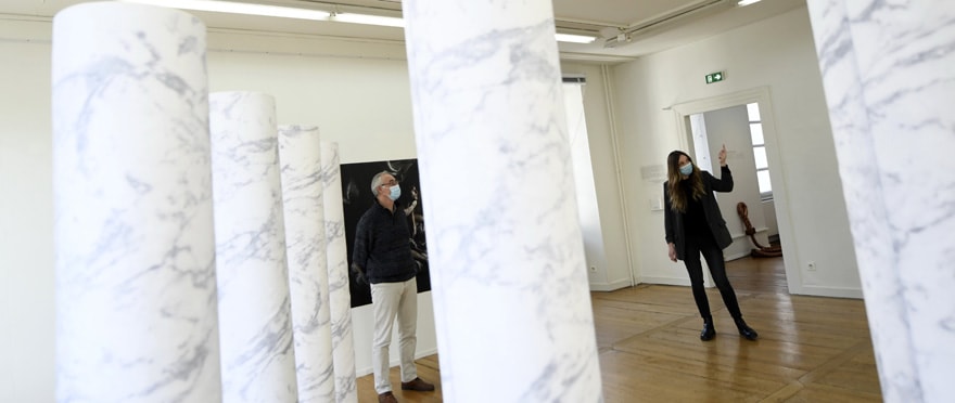 L'exposition "Œuvres vives", présentée au Musée des Beaux Arts.