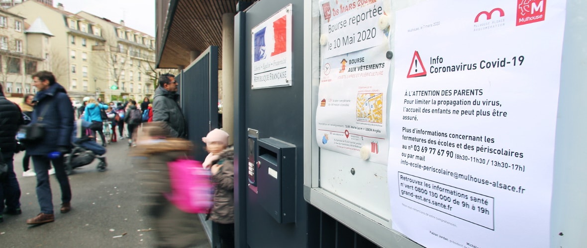 Coronavirus : les crèches et les établissements scolaires du Haut-Rhin fermés, à partir de lundi