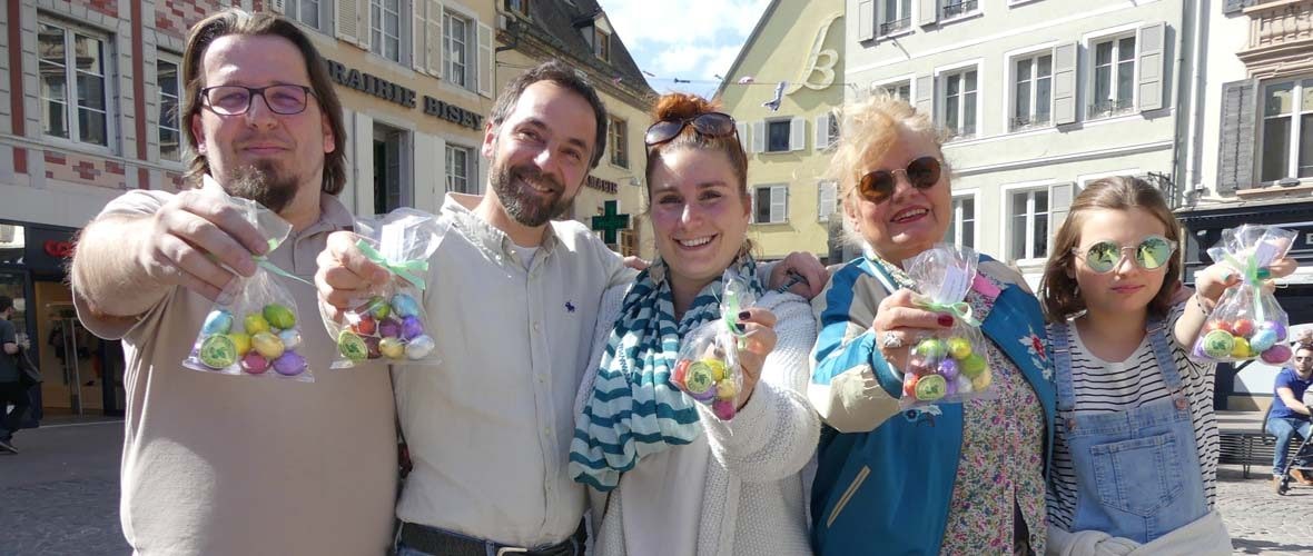 Les commerçants mulhousiens mobilisés pour fêter Pâques