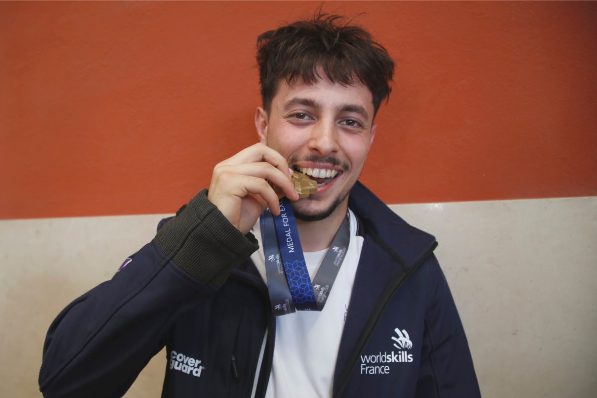 Evan Wachbar : formé à Mulhouse et médaillé mondial en tôlerie-carrosserie à Shanghai