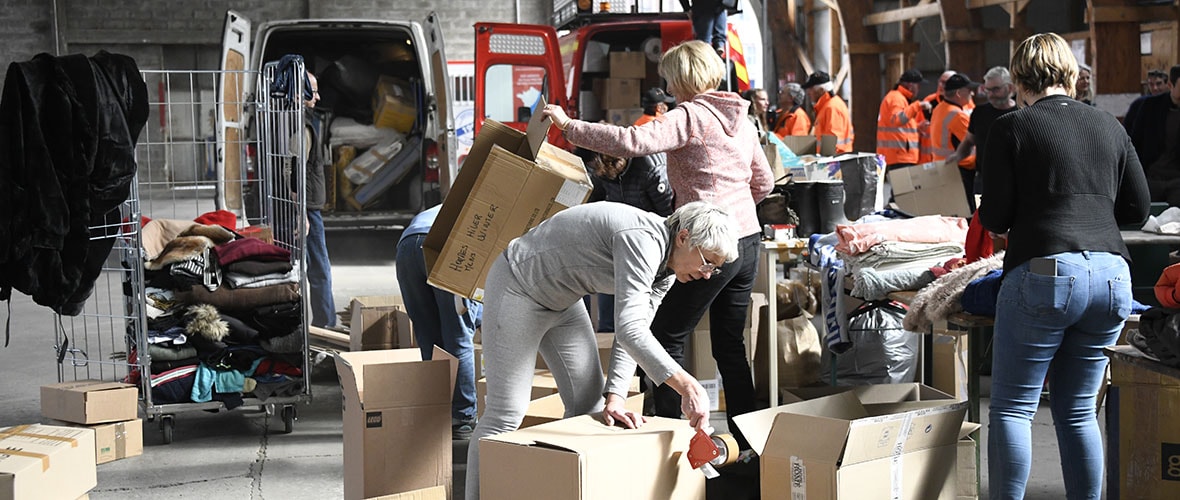 « Solidarité Ukraine » : un centre logistique pour les dons humanitaires