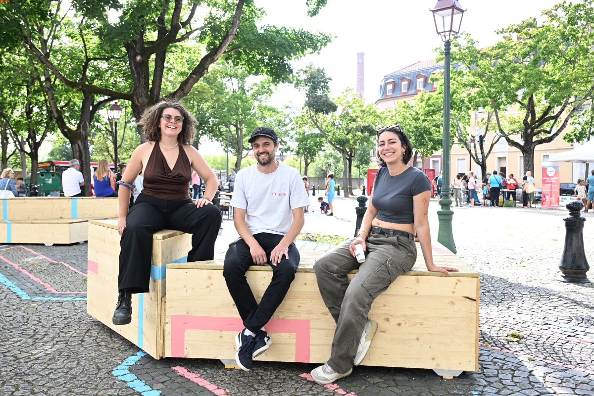 Manon, Jérémy et Sarah, du Collectif Na.